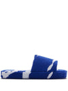 Snug cotton toweling slippers 8090503 - BURBERRY - BALAAN 1