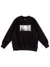 Men's Apartment Sweatshirt Black I1WE01IV - IOEDLE - BALAAN 3