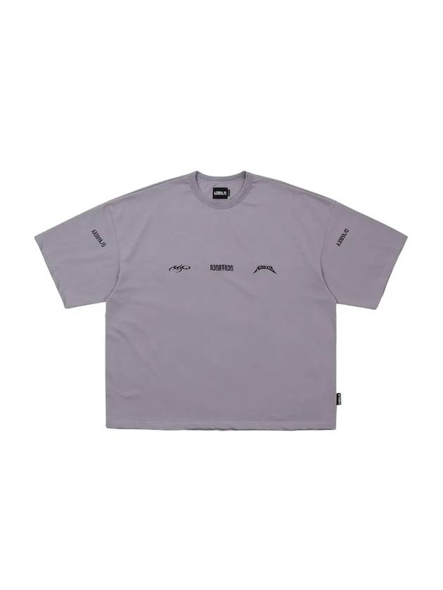 Toto Logo Short Sleeve T-Shirt Gray - AJOBYAJO - BALAAN 1