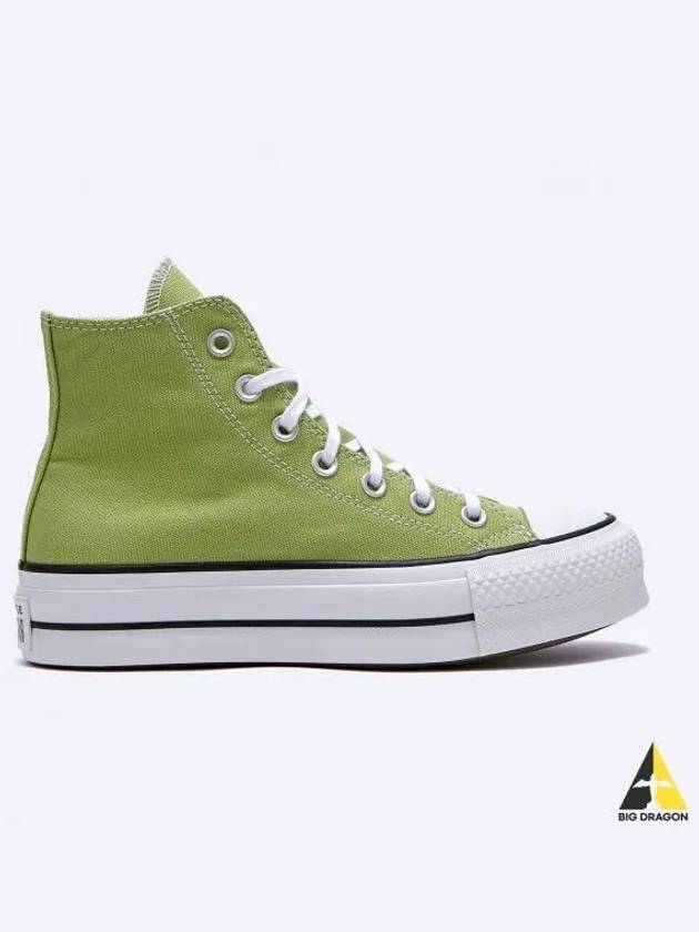 Chuck Taylor All Star Lift Platform Vitality Green A06137C FLCVDA3U80 - CONVERSE - BALAAN 1