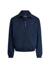 Men's Bayport Cotton Zip-Up Jacket Navy - POLO RALPH LAUREN - BALAAN 2