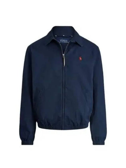 Men's Bayport Cotton Zip-Up Jacket Navy - POLO RALPH LAUREN - BALAAN 2