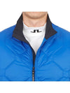 Golf Quilt Hybrid Dermal Wind Vest Blue - J.LINDEBERG - BALAAN 9