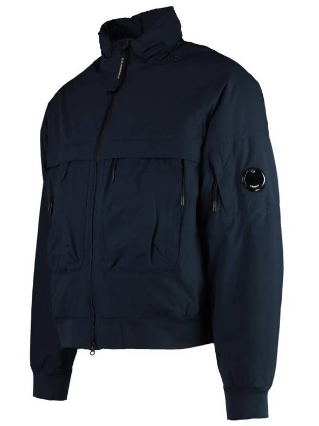 Protec padded bomber jacket navy - CP COMPANY - BALAAN 4