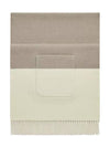 Allumette A Poches Muffler Grey Ivory - HERMES - BALAAN 2