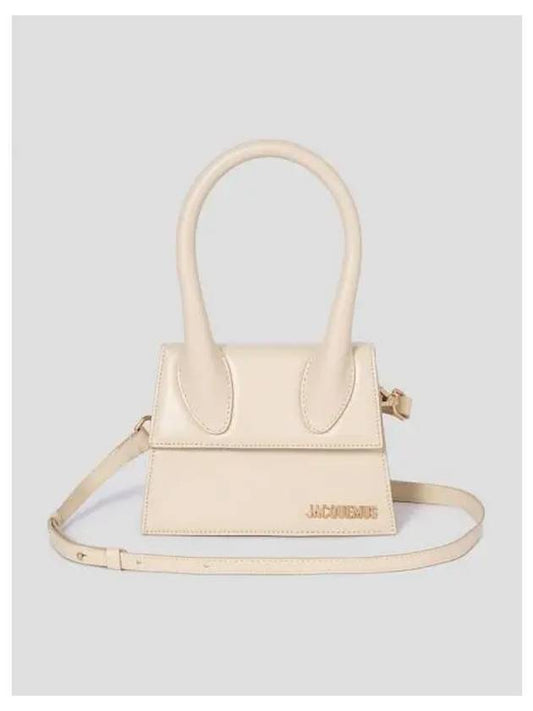 Jacquemus Women s Le Chiquito Moyen Ivory Domestic Product - JACQUEMUS - BALAAN 1