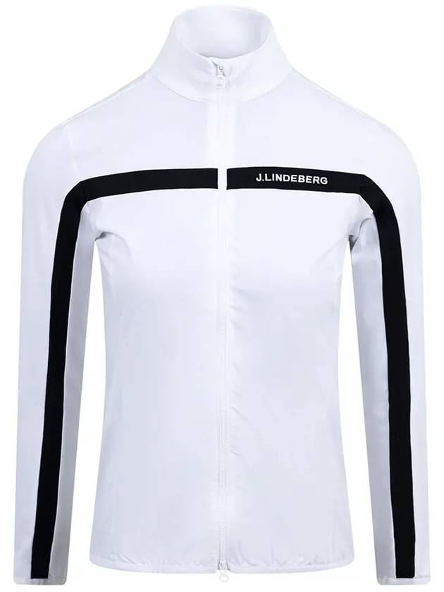 Janice Full Zip-up Jacket White - J.LINDEBERG - BALAAN 2