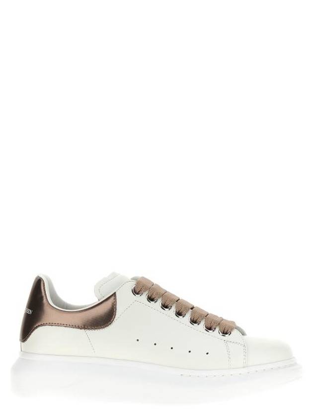 Oversized low top sneakers white rose gold - ALEXANDER MCQUEEN - BALAAN 1