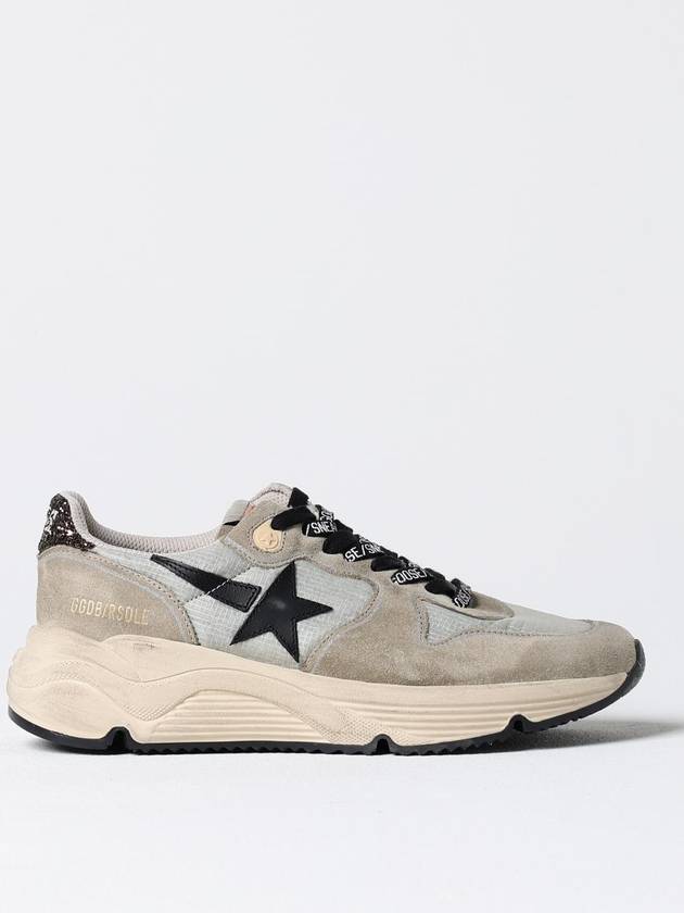 Running Sole Suede Low Top Sneakers Grey - GOLDEN GOOSE - BALAAN 2