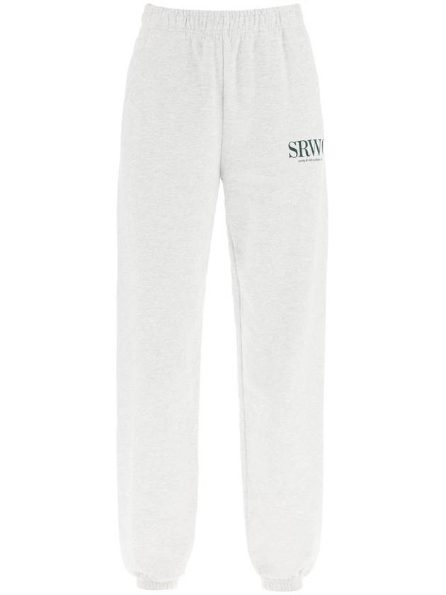 Upper East Side Track Pants Heather Grey - SPORTY & RICH - BALAAN 1