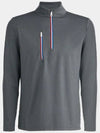 Men'S Daytona Tech Interlock Pullover Sweater Dark Grey - G/FORE - BALAAN 2