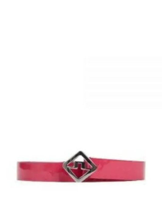 Diana High Shine Leather Golf Belt Rose Red - J.LINDEBERG - BALAAN 2