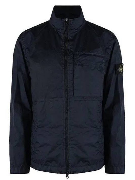 Men's Waffen Patch Membrana 3L TC Nylon Jacket Navy - STONE ISLAND - BALAAN 2