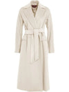 BRADO Belted Coat Sand 2426016131 048 - MAX MARA - BALAAN 2