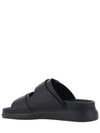 Hybrid Leather Slippers Black - ALEXANDER MCQUEEN - BALAAN 4