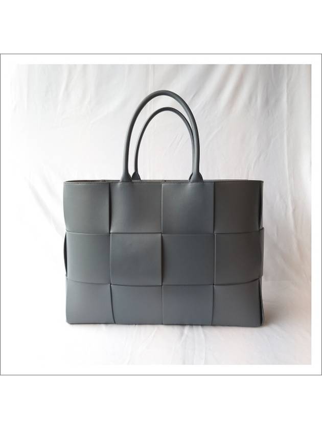 Intrecciato Arco Tote Bag Grey - BOTTEGA VENETA - BALAAN 11