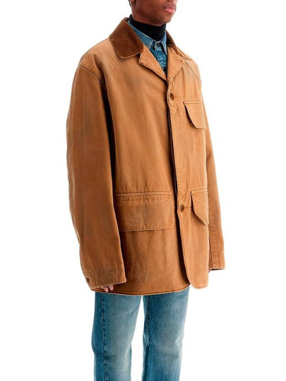 canvas overcoat jacket for men - MAISON MARGIELA - BALAAN 2