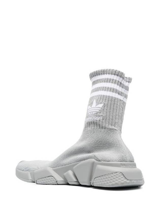 Speed LT elastane high-top sneakers Grey - BALENCIAGA - BALAAN 3