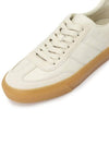 Round Toe Leather Low Top Sneakers White - TOD'S - BALAAN 8