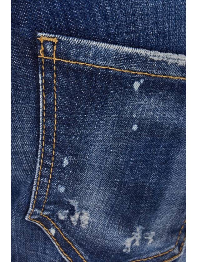 Distressed Effect Crop Jeans S72LB0687S30342 - DSQUARED2 - BALAAN 4