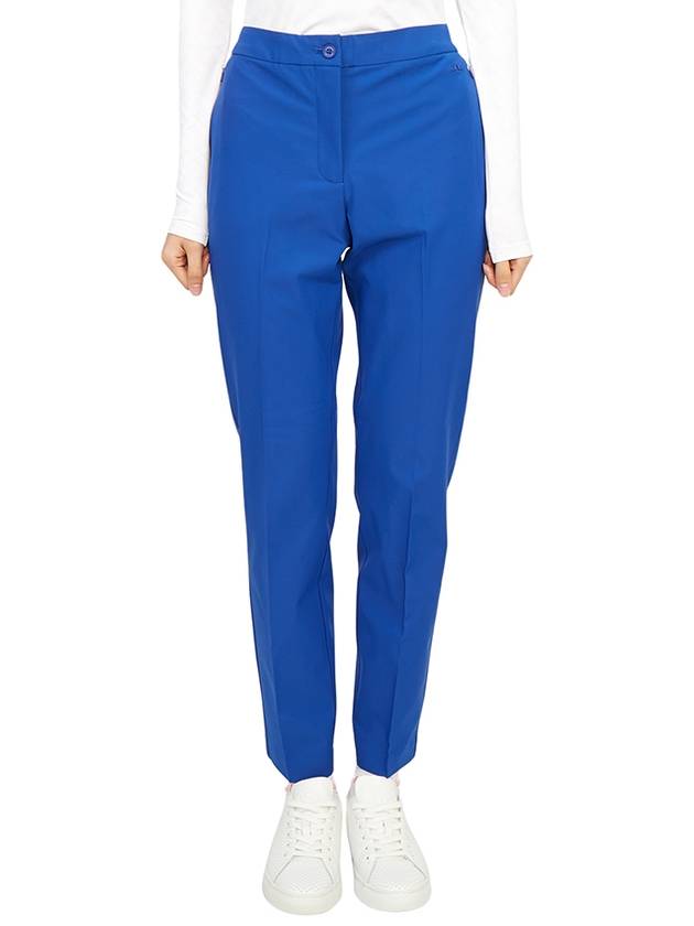 Women's Elle Pants Surf the Web Blue - J.LINDEBERG - BALAAN 2