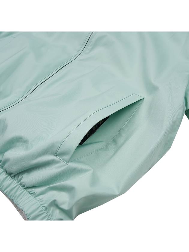 Microfiber Strorm System Windmate Bomber Jacket Aquamarine - LORO PIANA - BALAAN 11