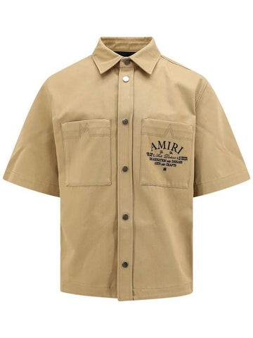 AMIRI AMIRI ARTS DISTRICT CAMP SHIRT - AMIRI - BALAAN 1