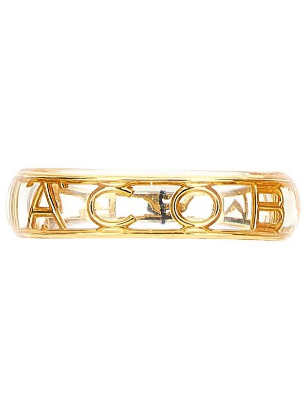 Monogram Logo Bracelet Gold - MARC JACOBS - BALAAN 3