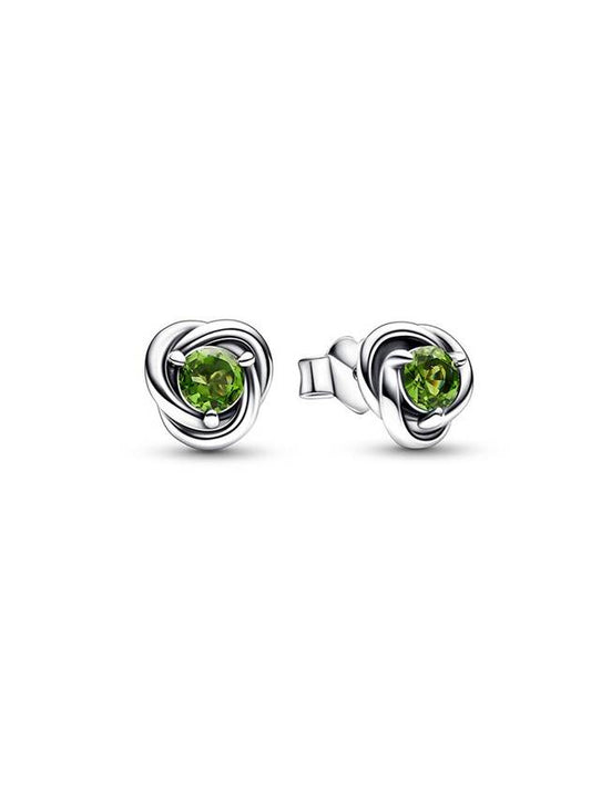 August birthstone eternity stud earrings 292334C03 - PANDORA - BALAAN 1