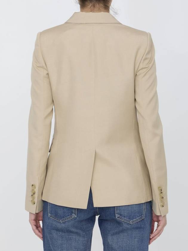 Suit Jacket 6500943DU7012600 BEIGE - STELLA MCCARTNEY - BALAAN 5