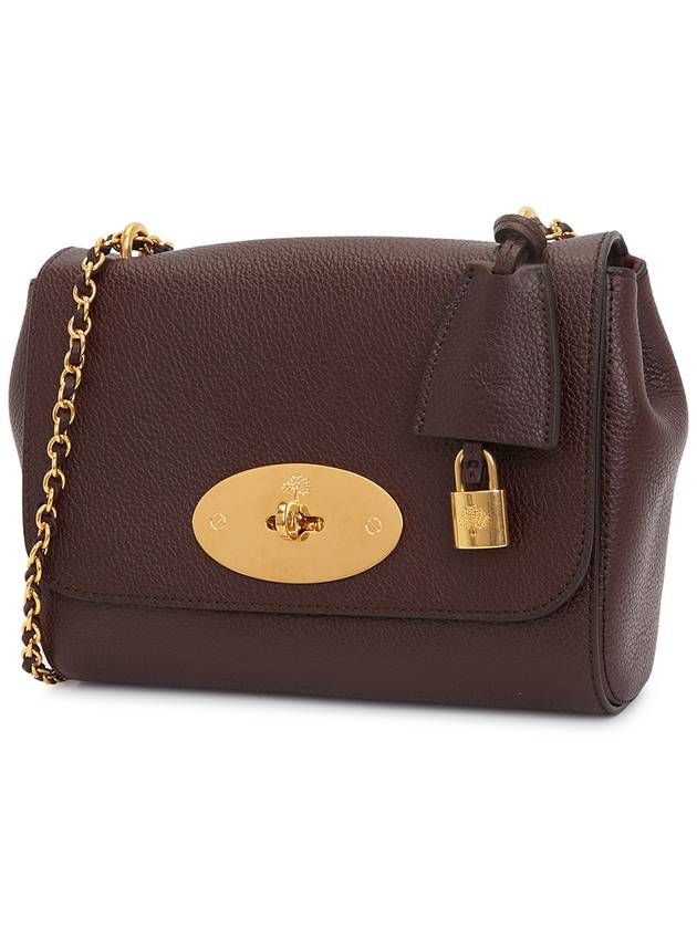 Lily Small Grain Cross Bag Brown - MULBERRY - BALAAN 3