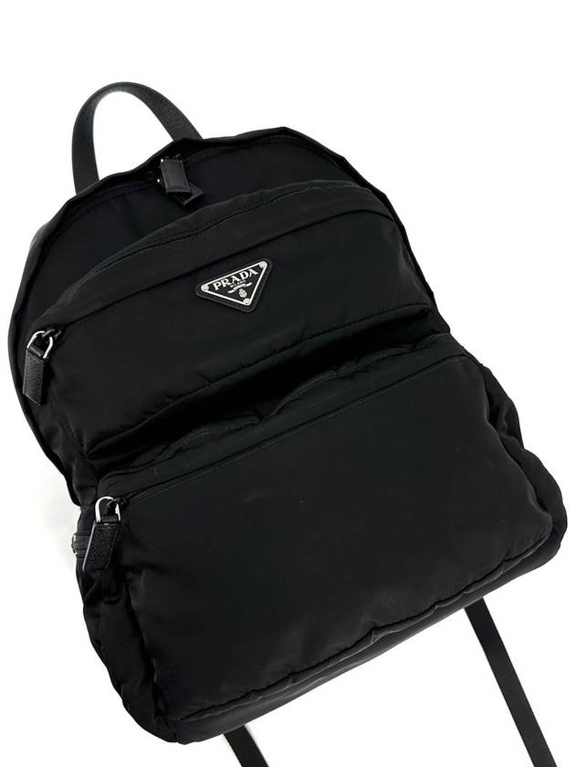 Re nylon triangle logo backpack 2VZ025 - PRADA - BALAAN 2