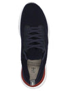 Knit Running Sneakers Navy - BRUNELLO CUCINELLI - BALAAN 4