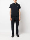 Men's Logo Patch Polo Shirt Navy - STONE ISLAND - BALAAN 3