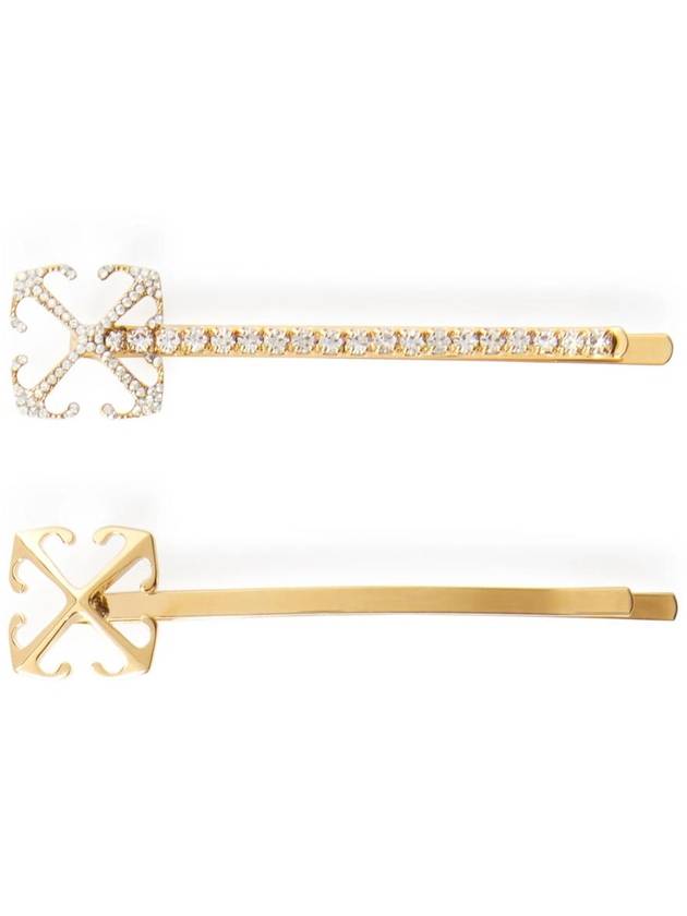 Off-White Arrow Hair Clip (Set Of Two) - OFF WHITE - BALAAN 1