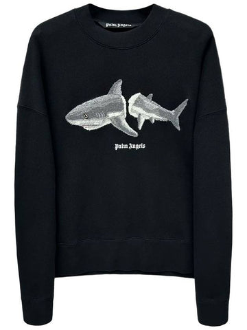 Taery Shark Sweatshirt PMBA026 - PALM ANGELS - BALAAN 1