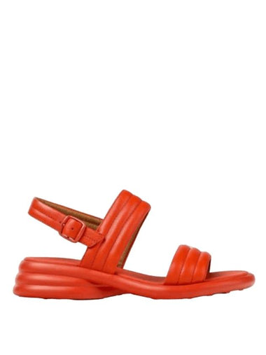 Spiro 2 Strap Leather Sandals Red - CAMPER - BALAAN 1