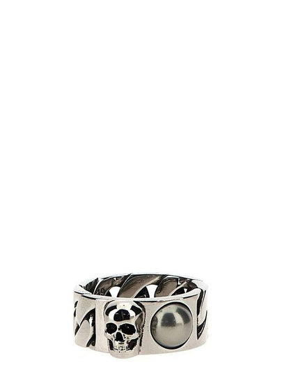 SS Ring Perla Skull 774168I170E1445 - ALEXANDER MCQUEEN - BALAAN 2