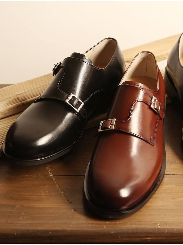 2 types of Luciel Double Monk men’s handmade shoes - FLAP'F - BALAAN 1