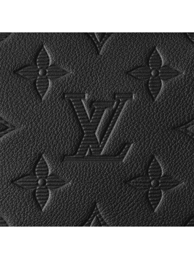 Pochette Voyage Souple Monogram Leather Pouch Bag Black - LOUIS VUITTON - BALAAN 6