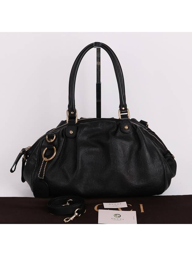 Seema Black Suki Tote and Shoulder Bag 223974 - GUCCI - BALAAN 10