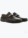 Men PEARCE Leather Driving Shoes Black - BALLY - BALAAN 2