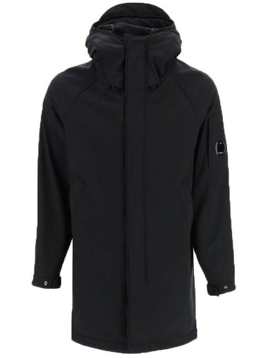 Men's Shell R Parka Black - CP COMPANY - BALAAN 1