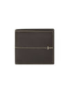 Center Stitch Half Wallet Brown - TOD'S - BALAAN 1