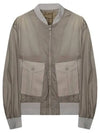 Flight Combo Zip-up Jacket Grey - TEN C - BALAAN 1