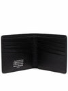 Stitched Leather Bifold Half Wallet Black - MAISON MARGIELA - BALAAN 5