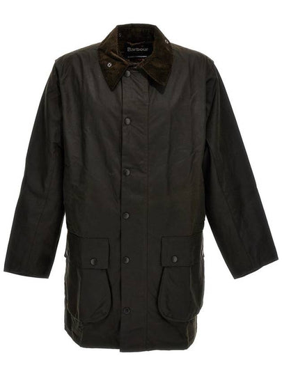 Northumbria contrast collar wax jacket MWX0009MWX - BARBOUR - BALAAN 2