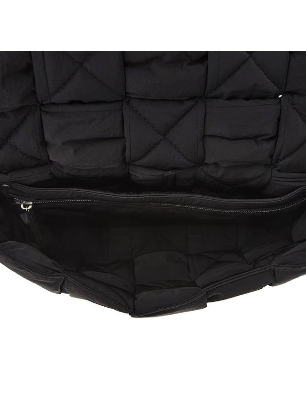 Padding Tech Cassette Shoulder Bag Black - BOTTEGA VENETA - BALAAN 11