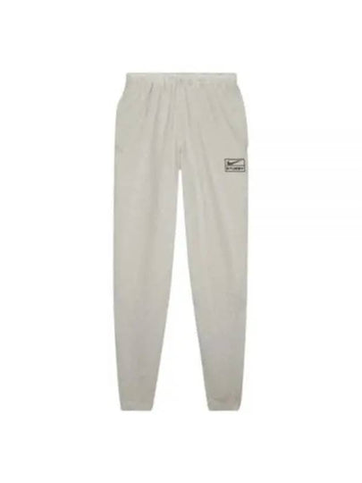 Fleece Track Pants Grey Heather - NIKE - BALAAN 2