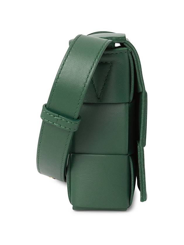 Intrecciato Cassette Cross Bag Green - BOTTEGA VENETA - BALAAN 4